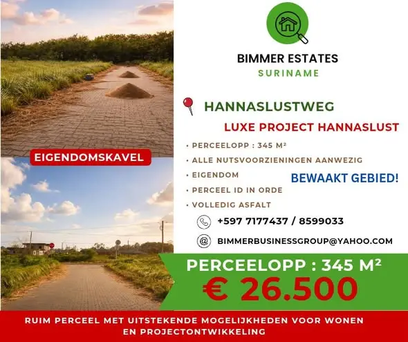 Foto van Hannaslustweg